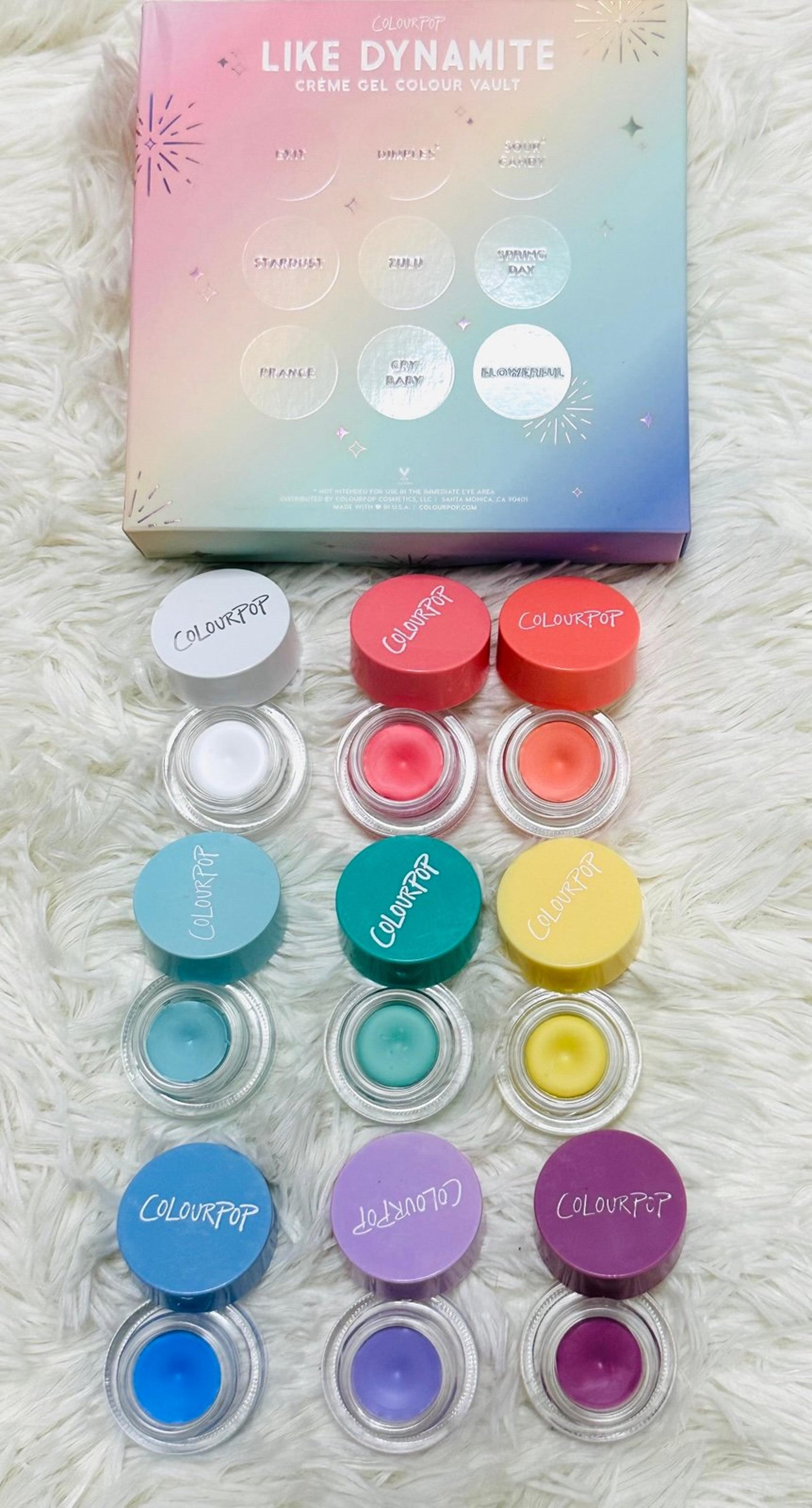 Colourpop Like Dynamite Creme Gel Color Vault