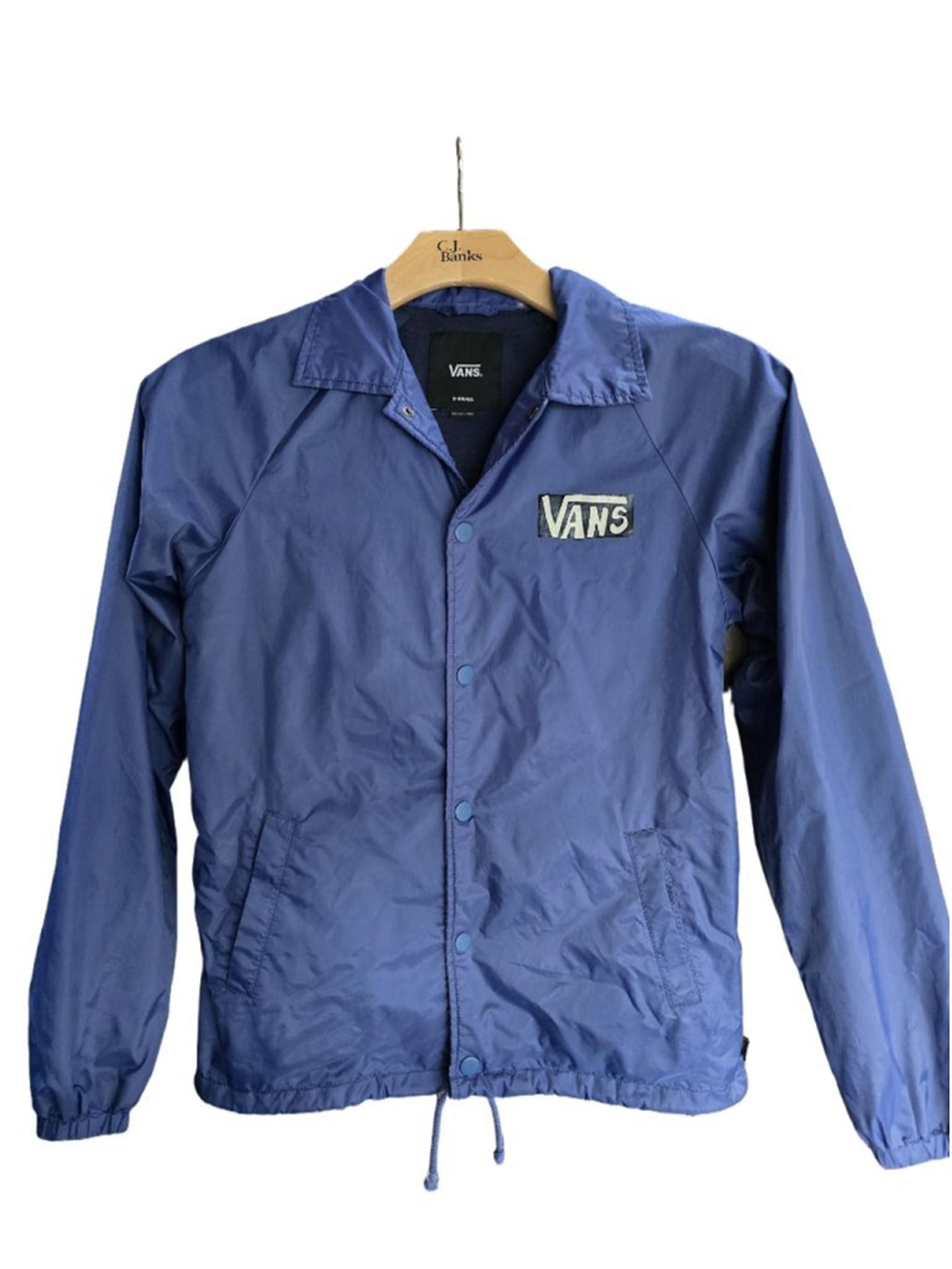 Men's Vans Windbreaker XS Blue