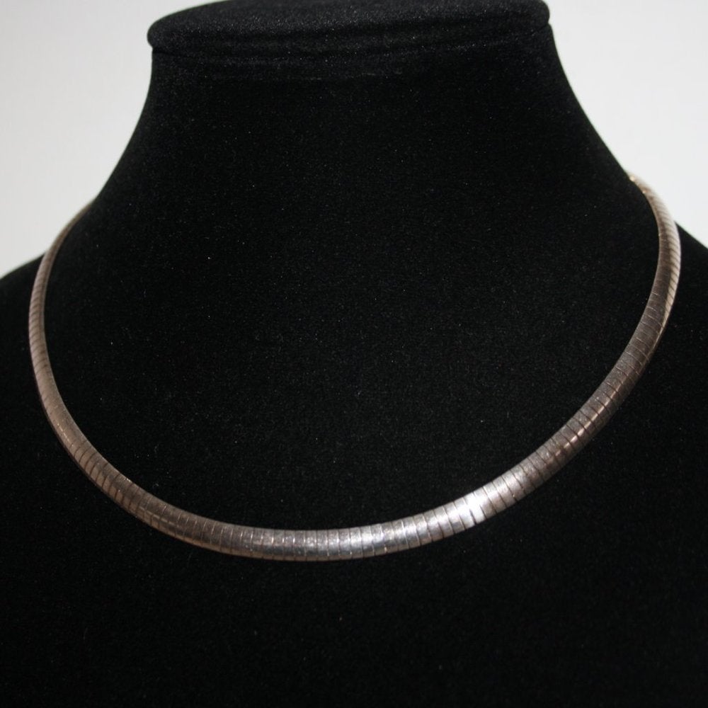 Beautiful MILOR Omega chain necklace 18 6 mm
