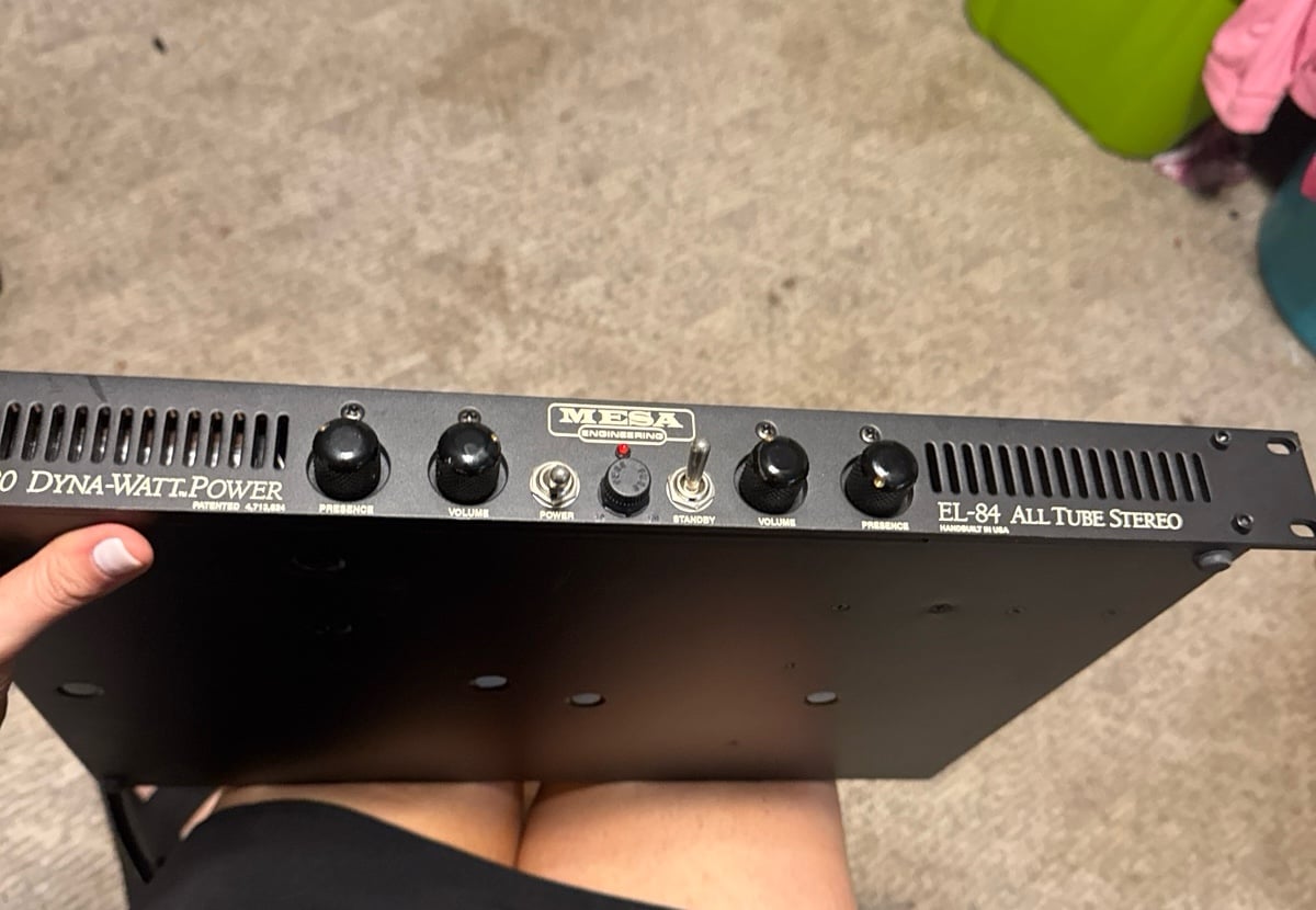 Mesa 20/20 Dyna-Watt Power Amp EL84 with Deep Mod