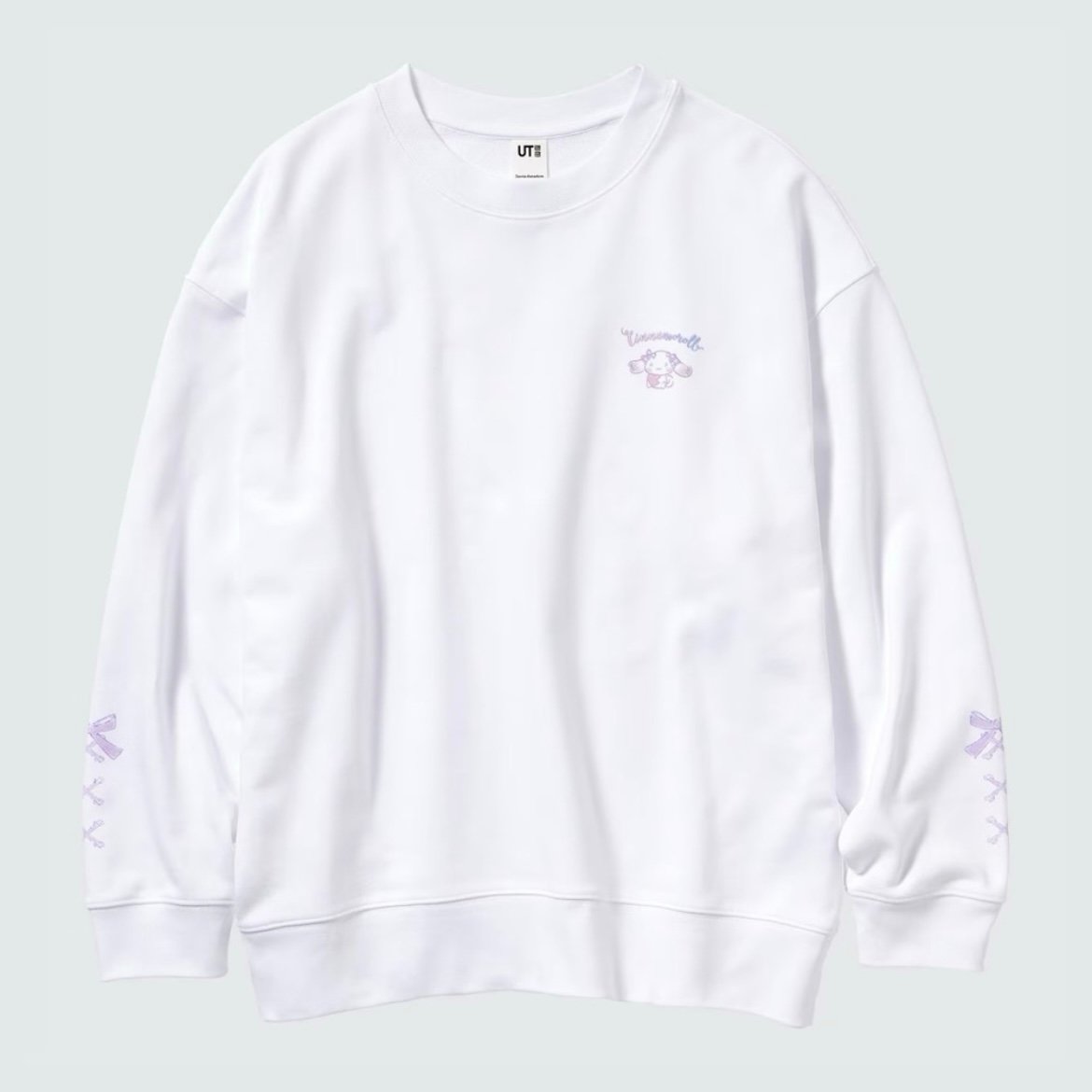 NWOT Sanrio x Uniqlo UT Cinnamoroll Pullover Crewneck Sweatshirt Ribbons M