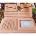New Luxury RFID Leather Clutch Wallet for Women's Large Capacity Card Organizer