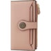 New Luxury RFID Leather Clutch Wallet for Women's Large Capacity Card Organizer