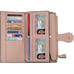 New Luxury RFID Leather Clutch Wallet for Women's Large Capacity Card Organizer