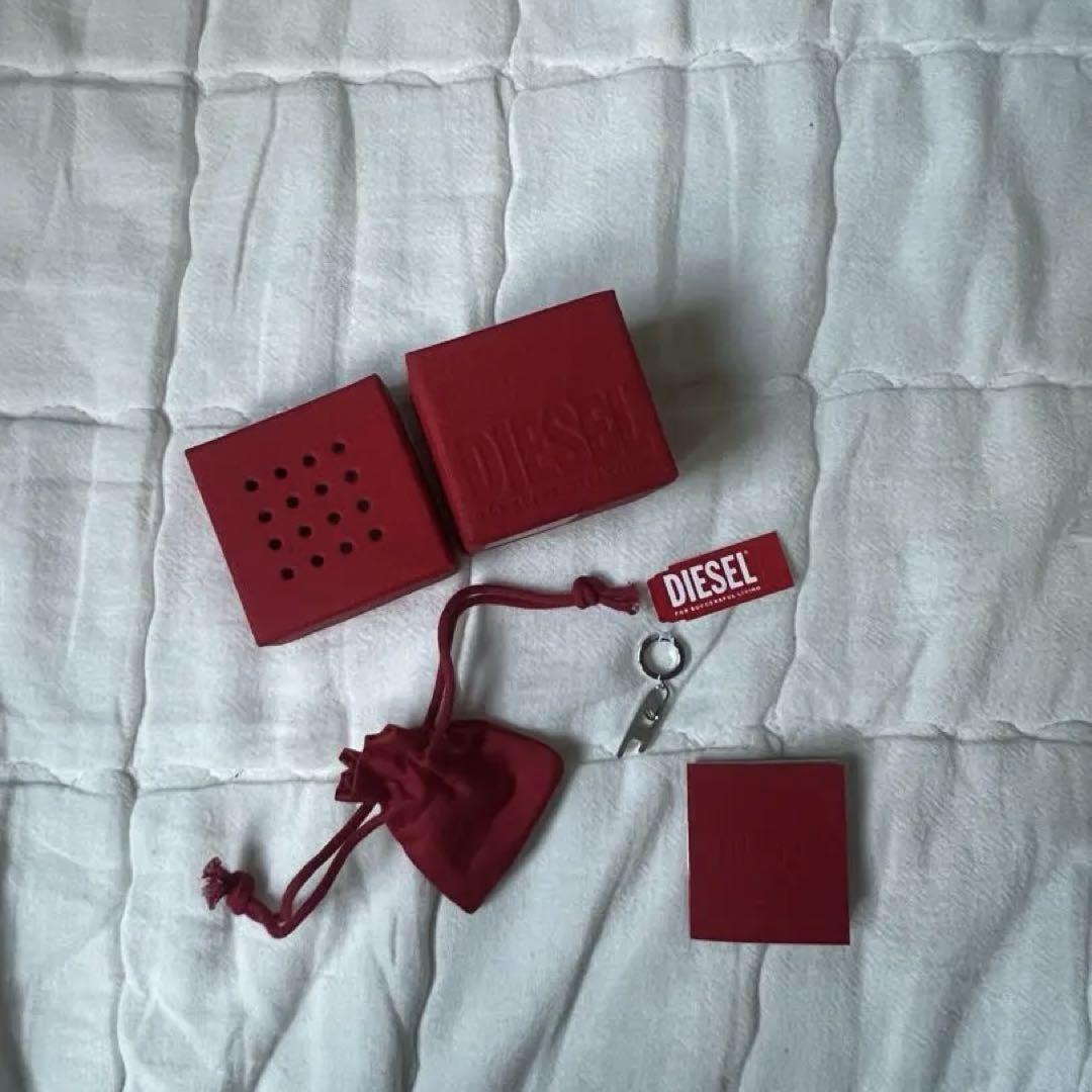 DIESEL Earrings Set Red