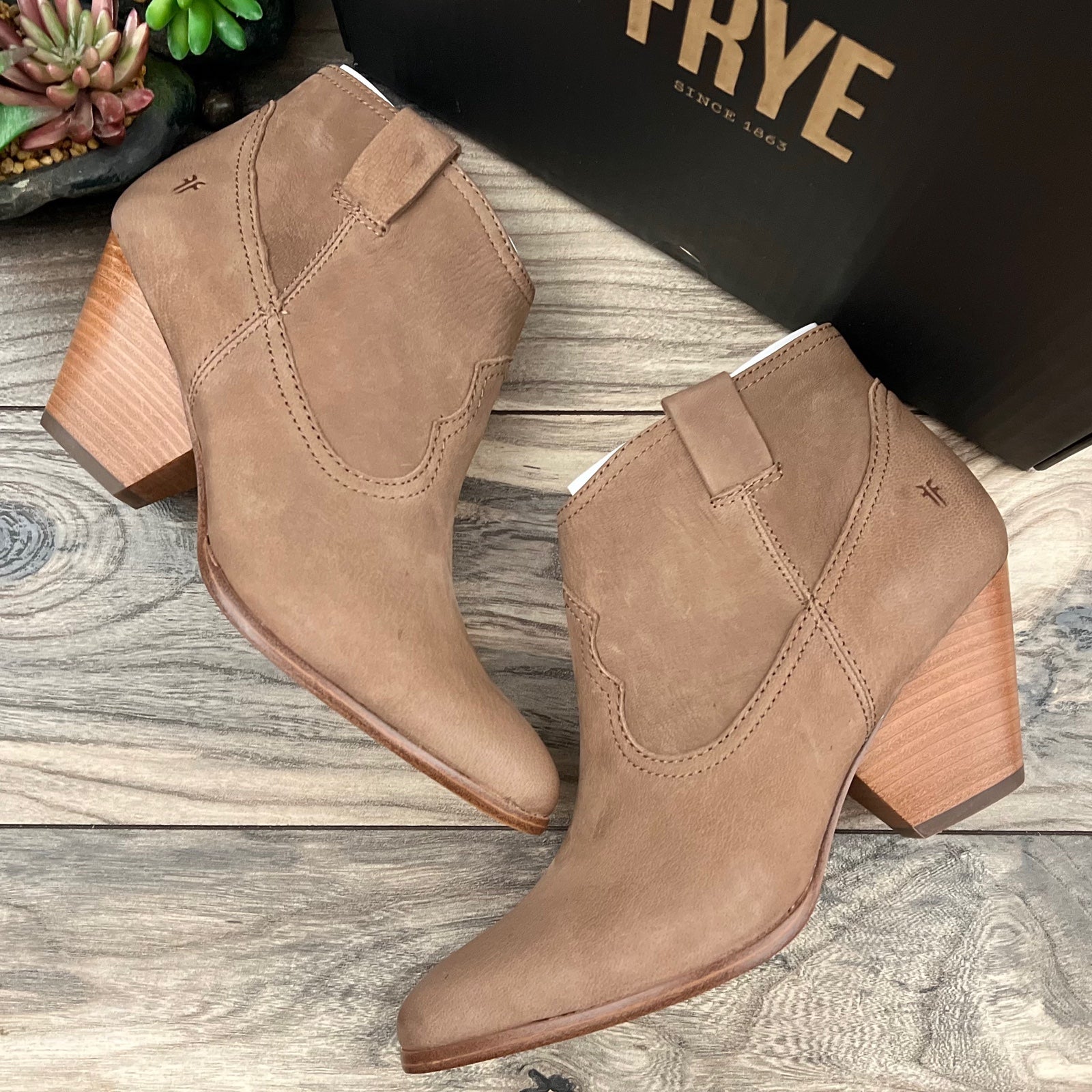 Frye dusty rose boots on sale
