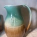Dryden Pottery Pitcher Set With 4 Glasses