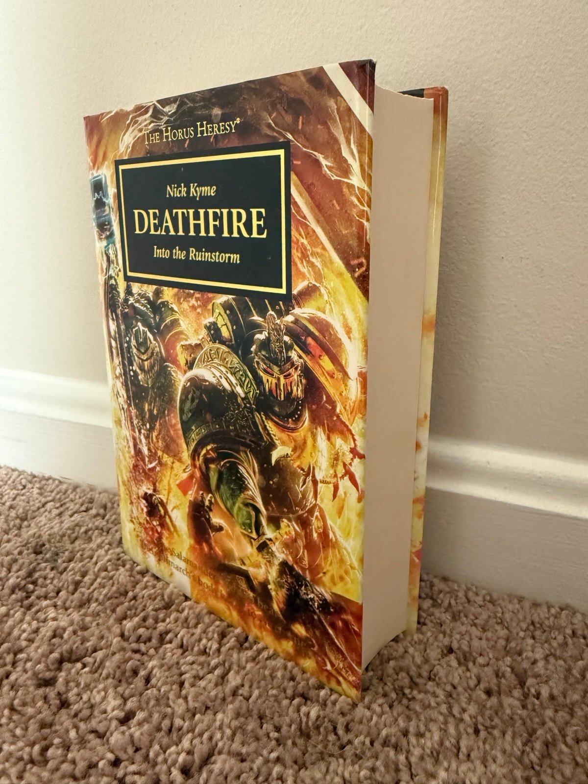 Warhammer The Horus Heresy Deathfire Hardcover First Print