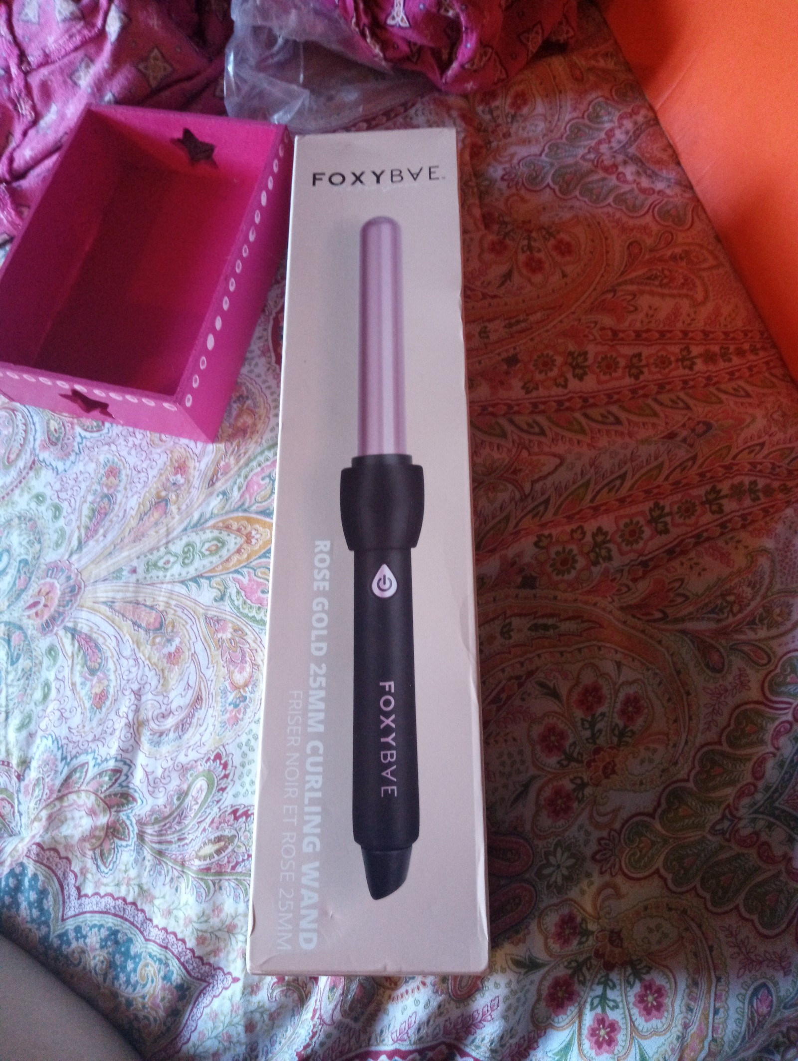 Foxybae Rose gold 25mm Curling Wand
