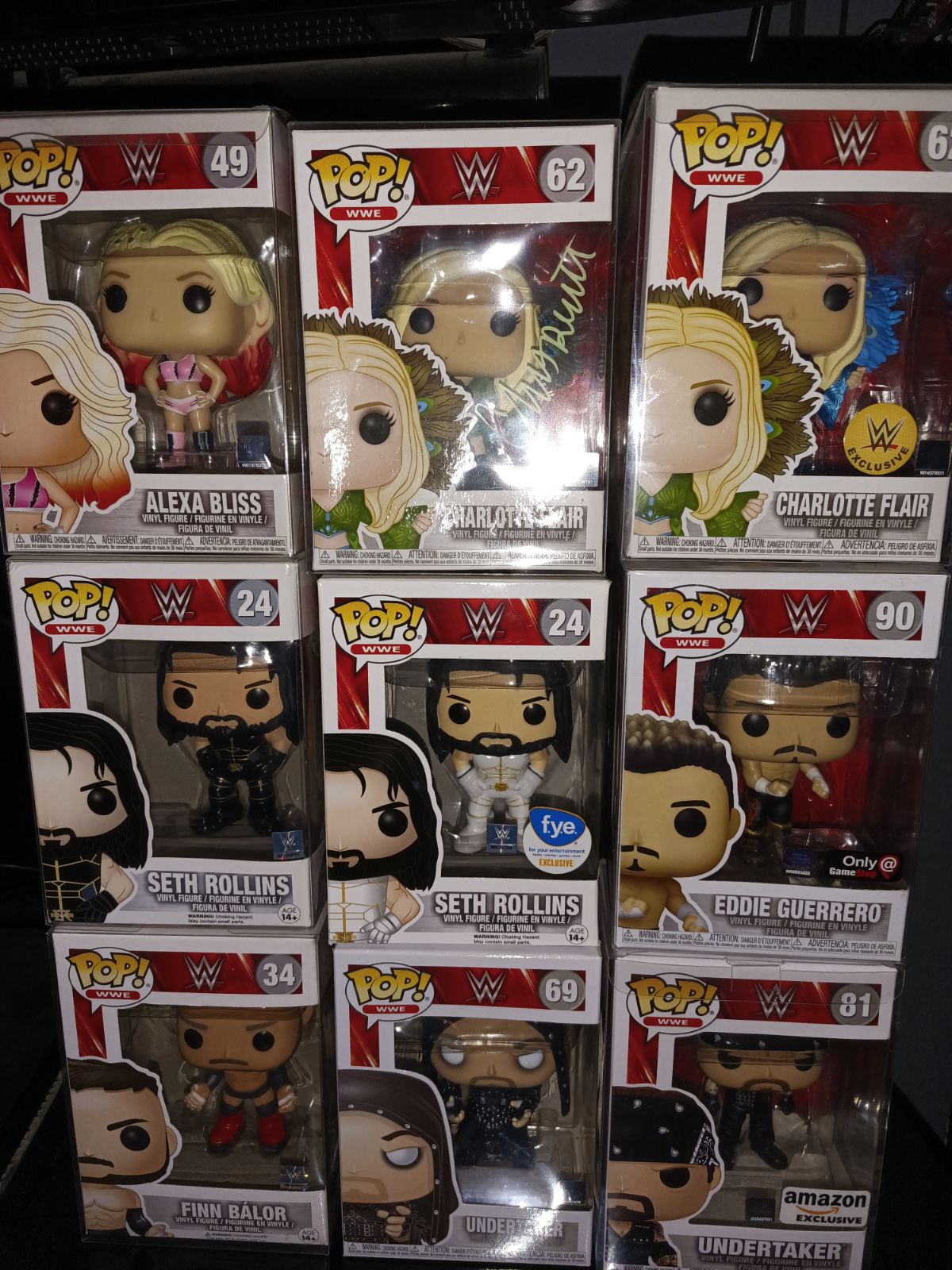 Wwe bundle funko pop