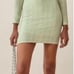 Reformation Mini Dress Size M Mint Green 178 MSRP