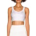 ADIDAS BY STELLA MCCARTNEY TRUEPACE HIGH SUPPORT SPORTS BRA 110 white mint XS