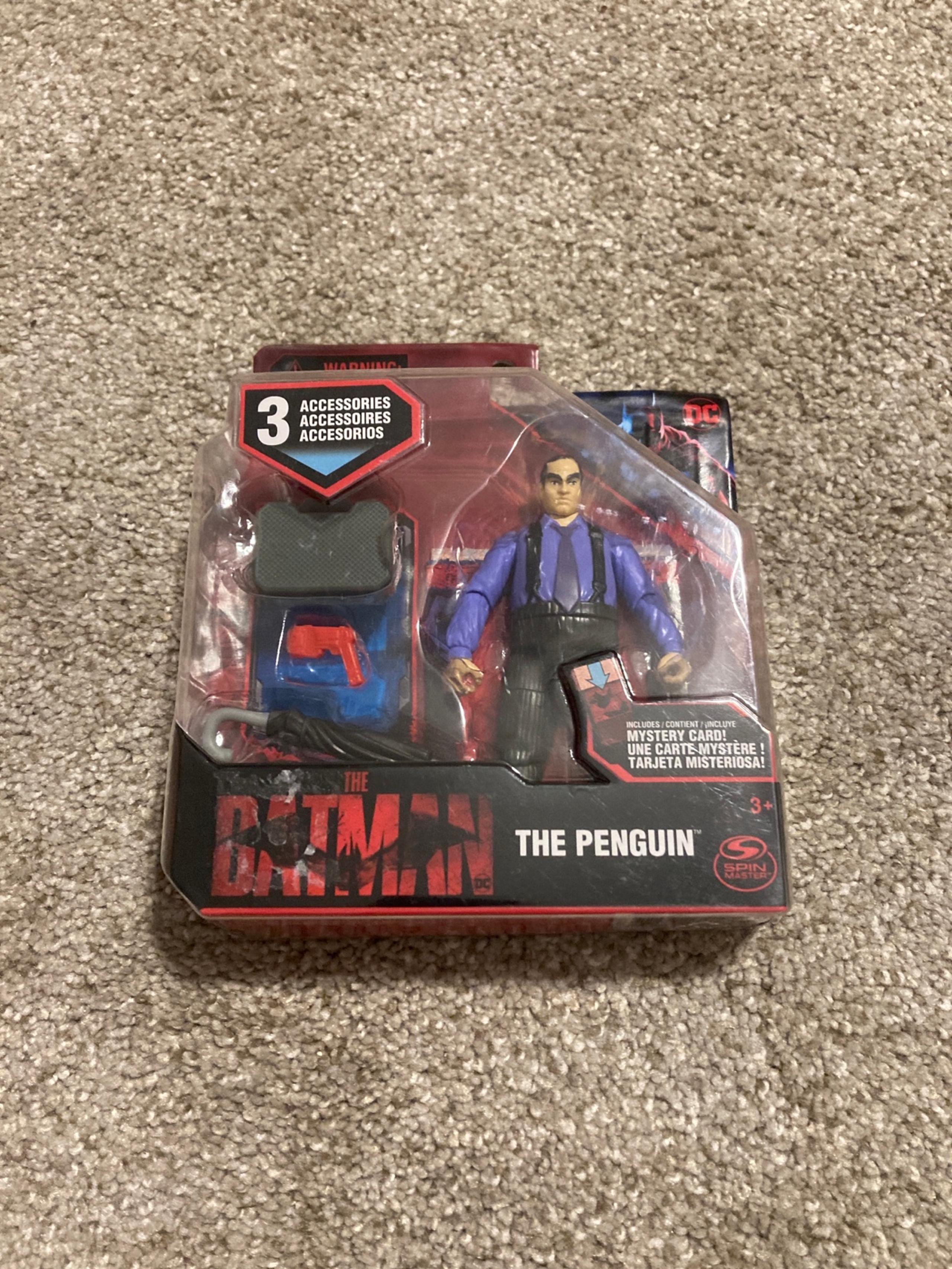 The Batman DC Penguin Spin Master Action Figure 3.75" New In Package**