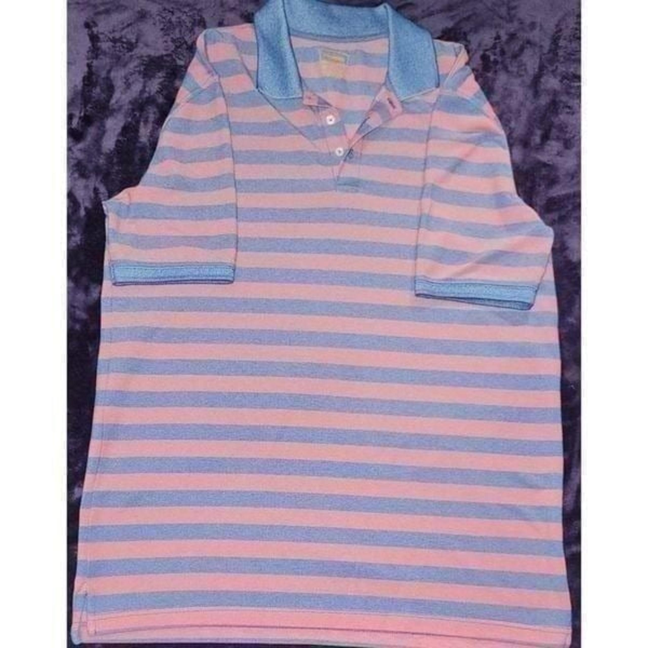Foundry Striped Polo size XLT