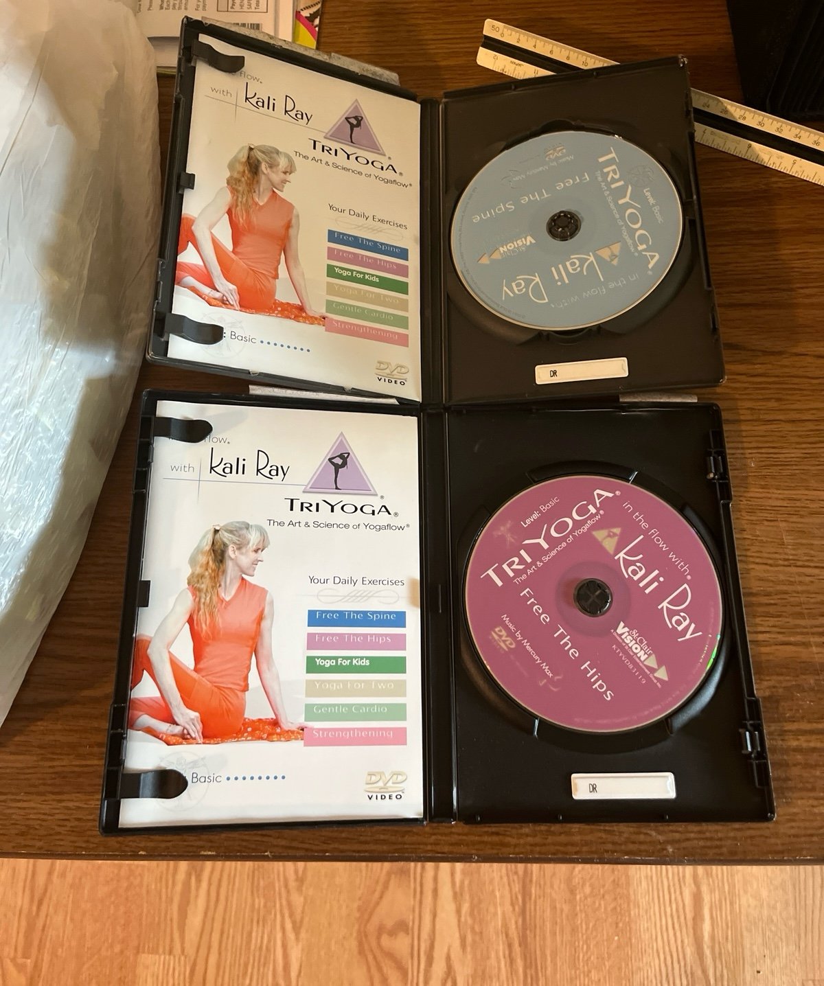 Kali Ray TriYoga DVDs 2 Free The Hips & Spine Daily