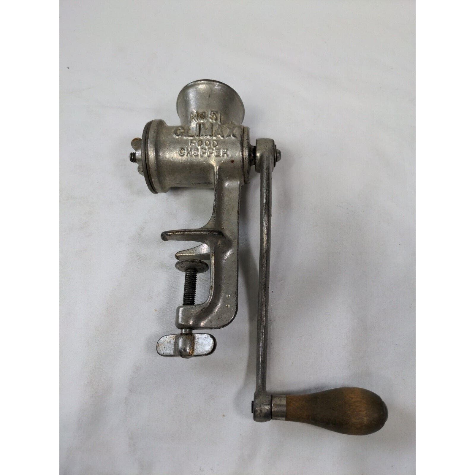 VINTAGE CLIMAX NO. 51 FOOD CHOPPER GRINDER U.S.A.!