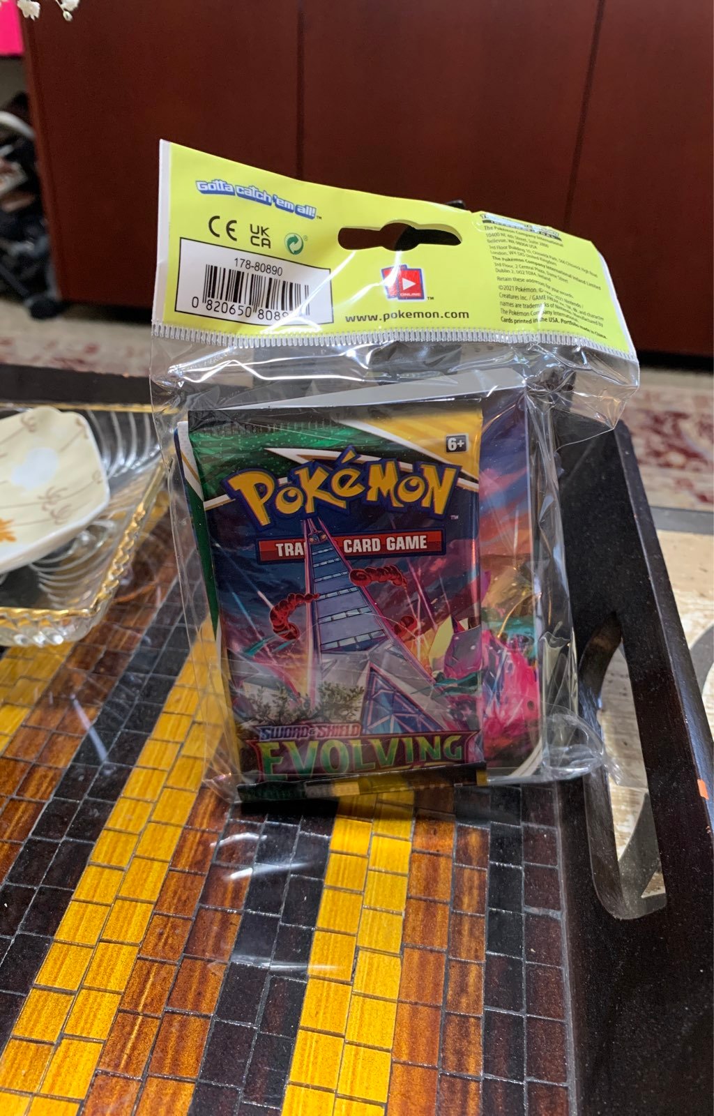 Pokemon mini portfolio w/ TCG Booster pack nwt