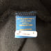 Millard Fillmore Black Cotton Duster Trench Coat Double Breasted Size LG MF-13