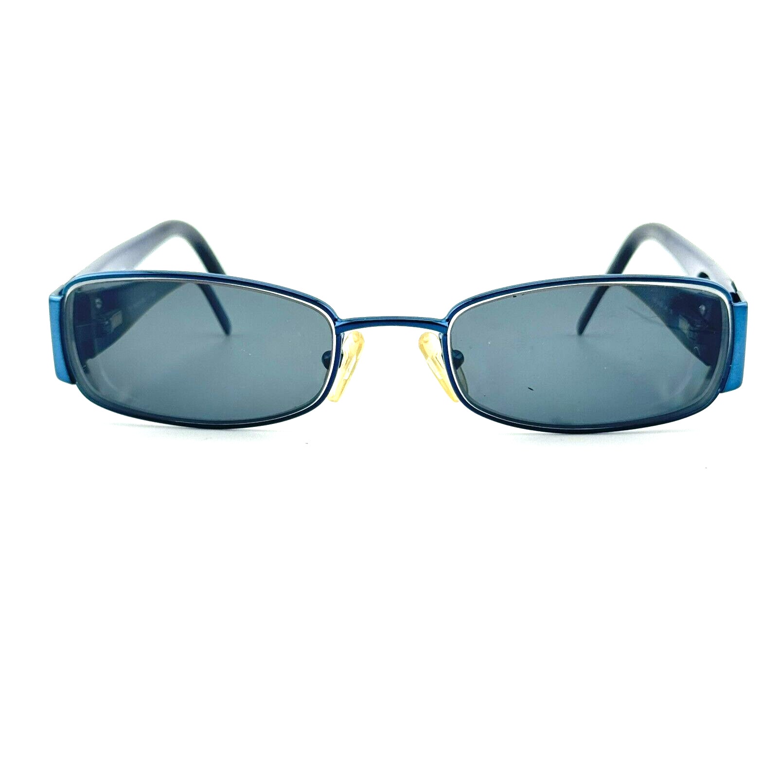 Fendi F965 443 Womens Blue Oval Eyeglasses Frames 50 x 18 x 135 No lens H12993