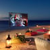 Towond 120 inch Projector Screen & Stand Indoor Outdoor Projection Screen 4K NEW