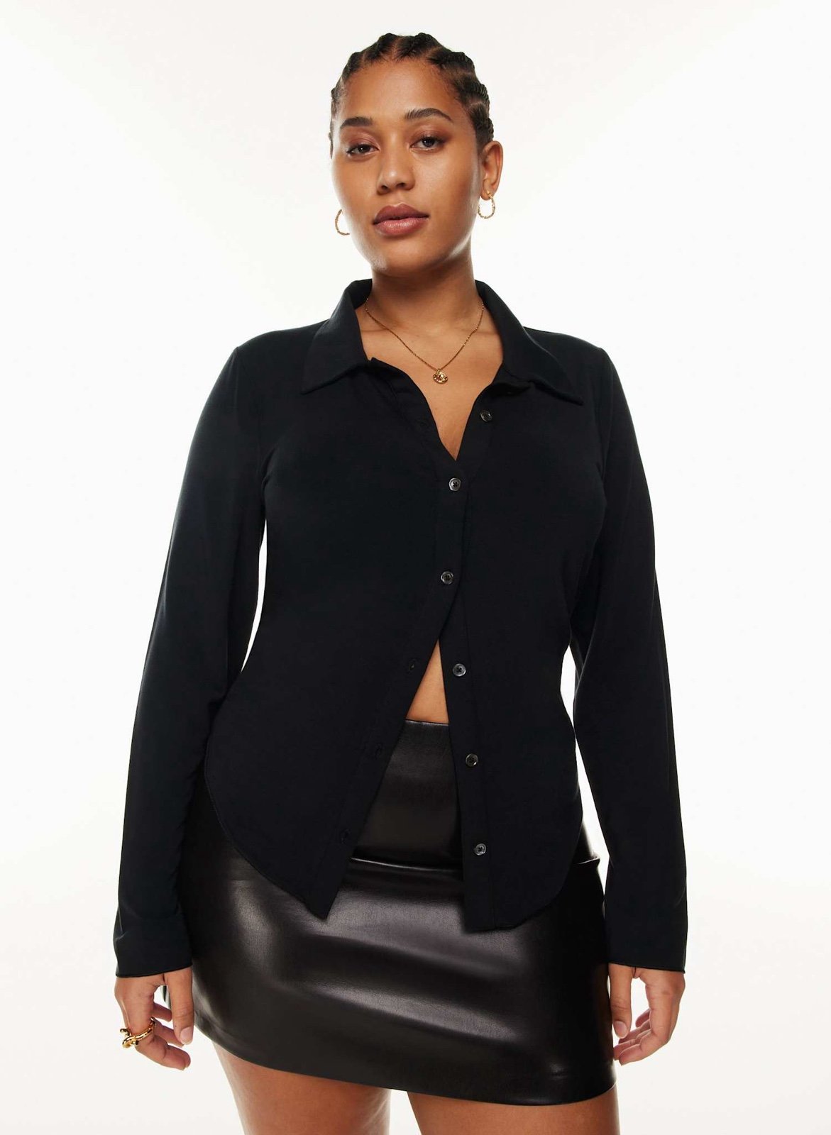 Aritzia Wilfred Free button down - small