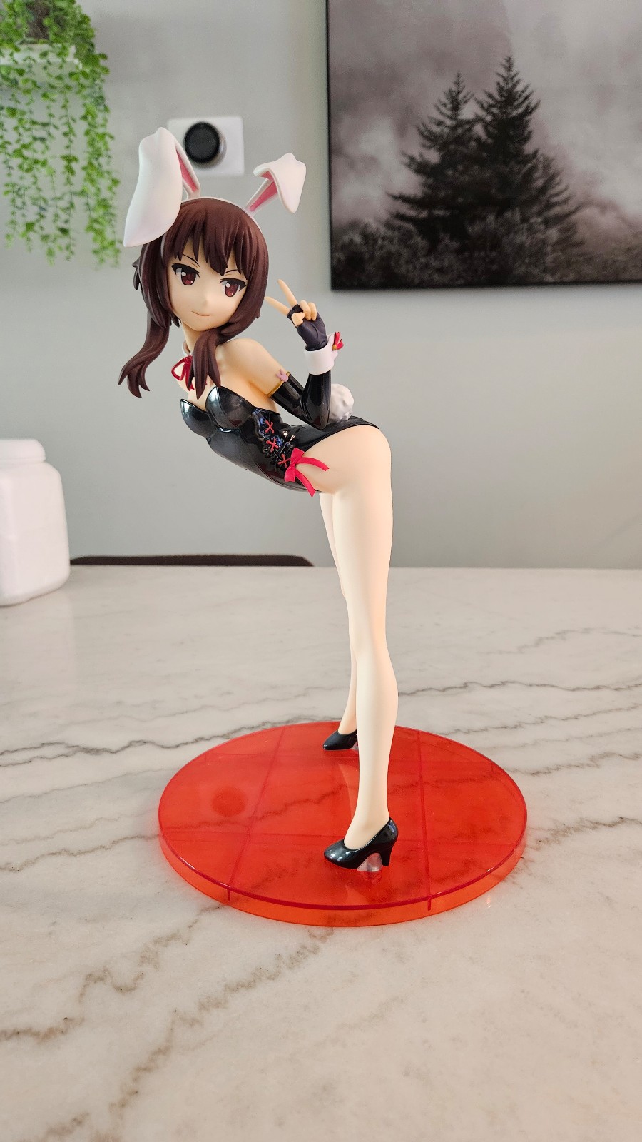 FREEing B-Style Konosuba Megumin 1/4 Bareleg Version Bunny Figure