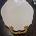Lenox Valencia Serving Platter 24k Gold Handles Discontinued China