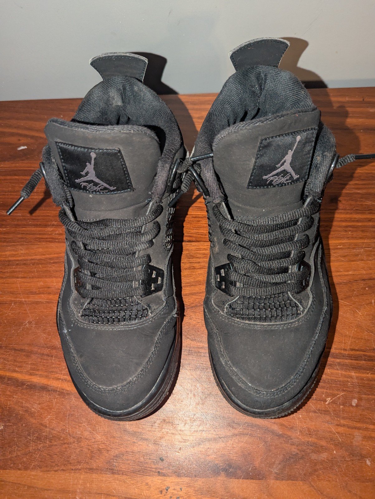 Size 6 (GS) - Jordan 4 Retro 2020 Low Black Cat