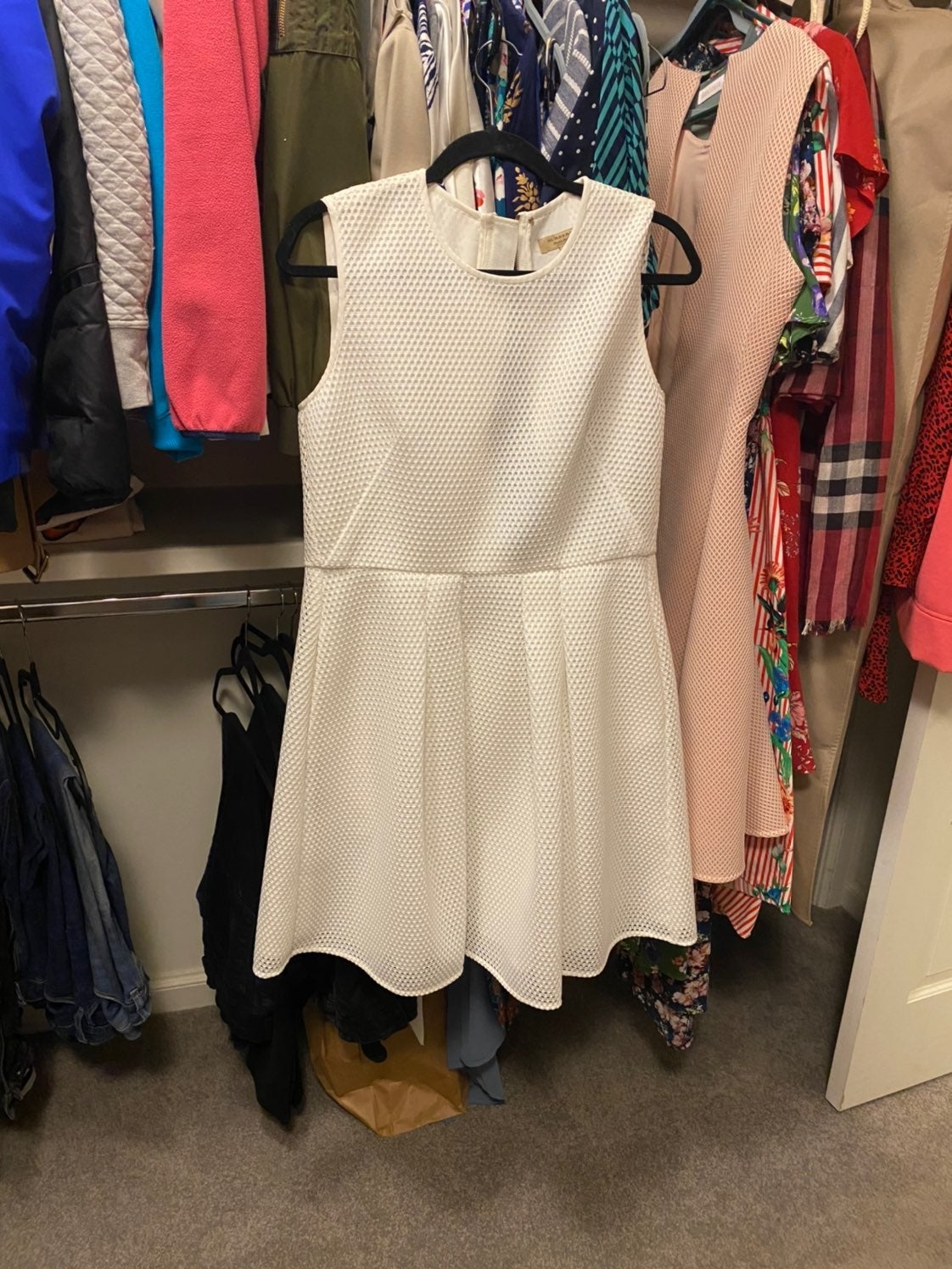 Burberry white dress brand new with tag