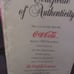 Coca Cola brand Authentic Teddy Bear