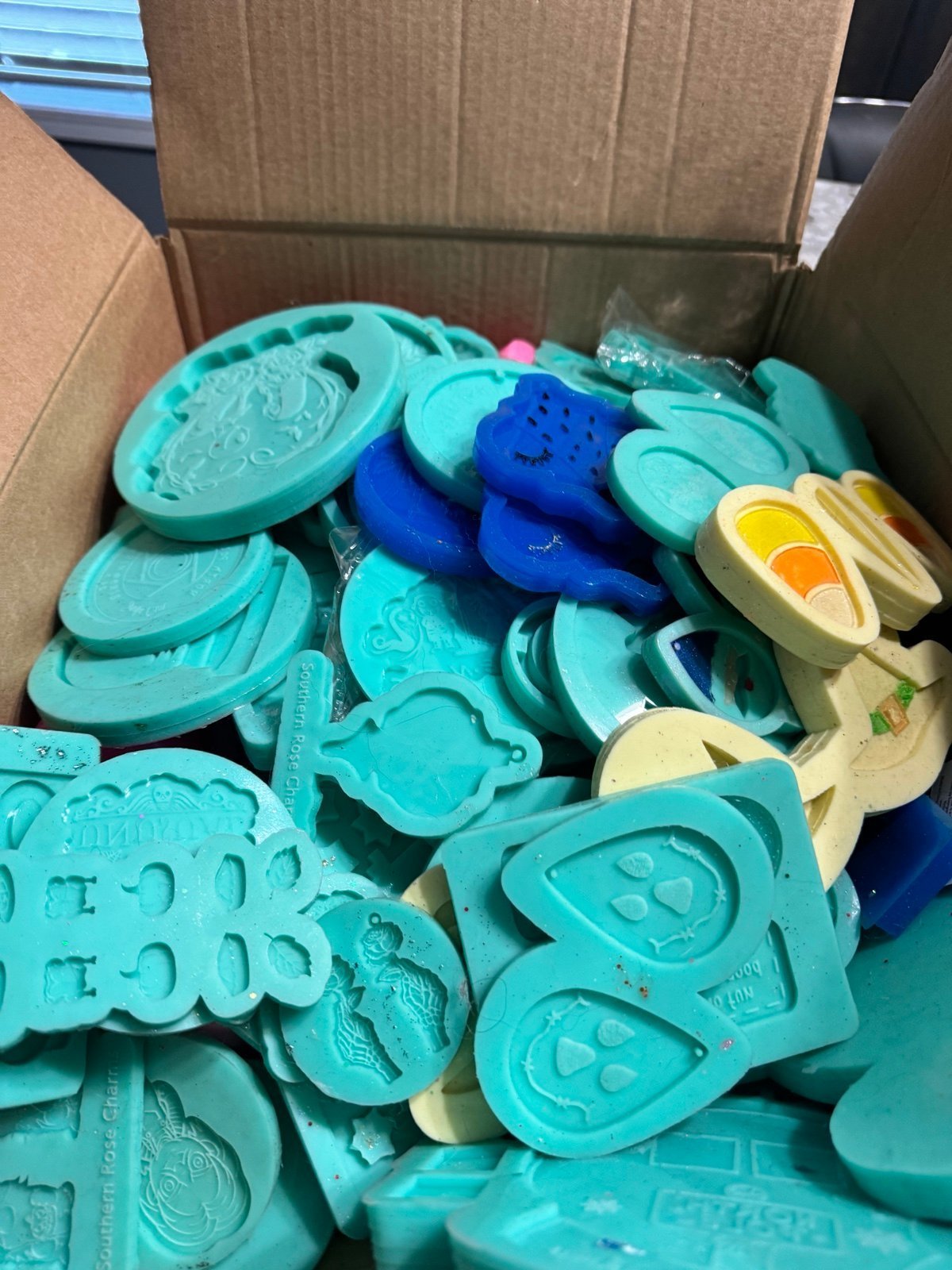 Silicone molds for resin art