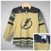 Adidas Tampa Bay Lightning Salute To Service Military Appreciation Jersey Sz 54