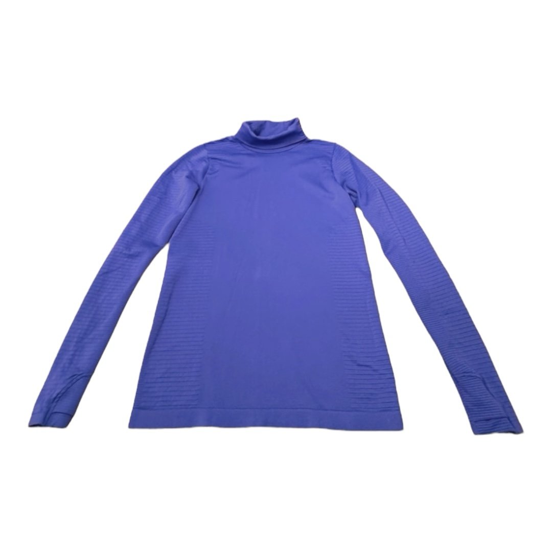 Athleta Flurry Peak Turtleneck Base Layer Deep Purple Athleisure Women’s Size M