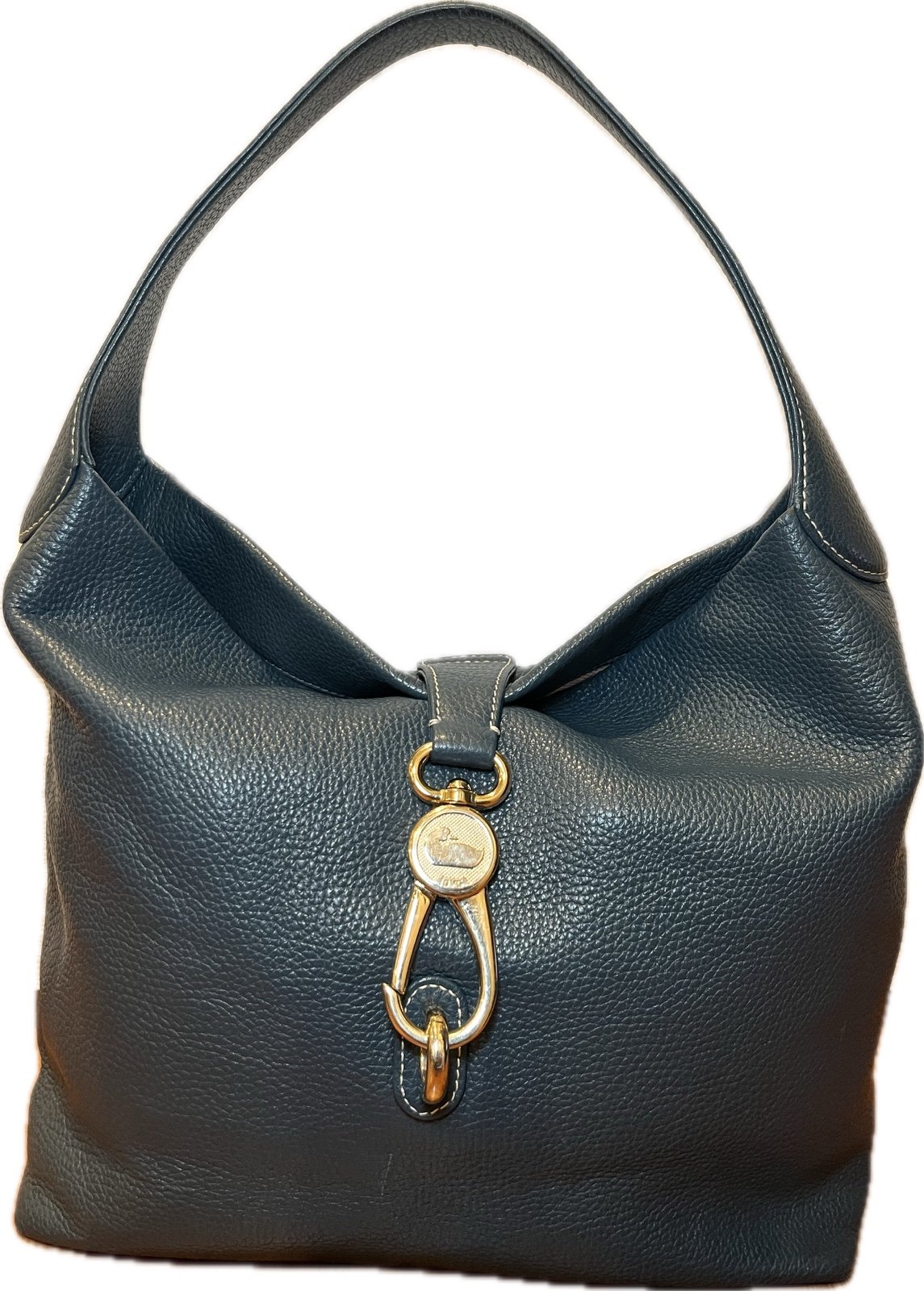 Dooney & Bourke Belvedere Logo Lock Shoulder Bag