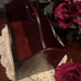 Vintage Bombay Co Wooden Organizer Caddy; Mahogany W/Handle & Divided Sections