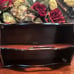Vintage Bombay Co Wooden Organizer Caddy; Mahogany W/Handle & Divided Sections