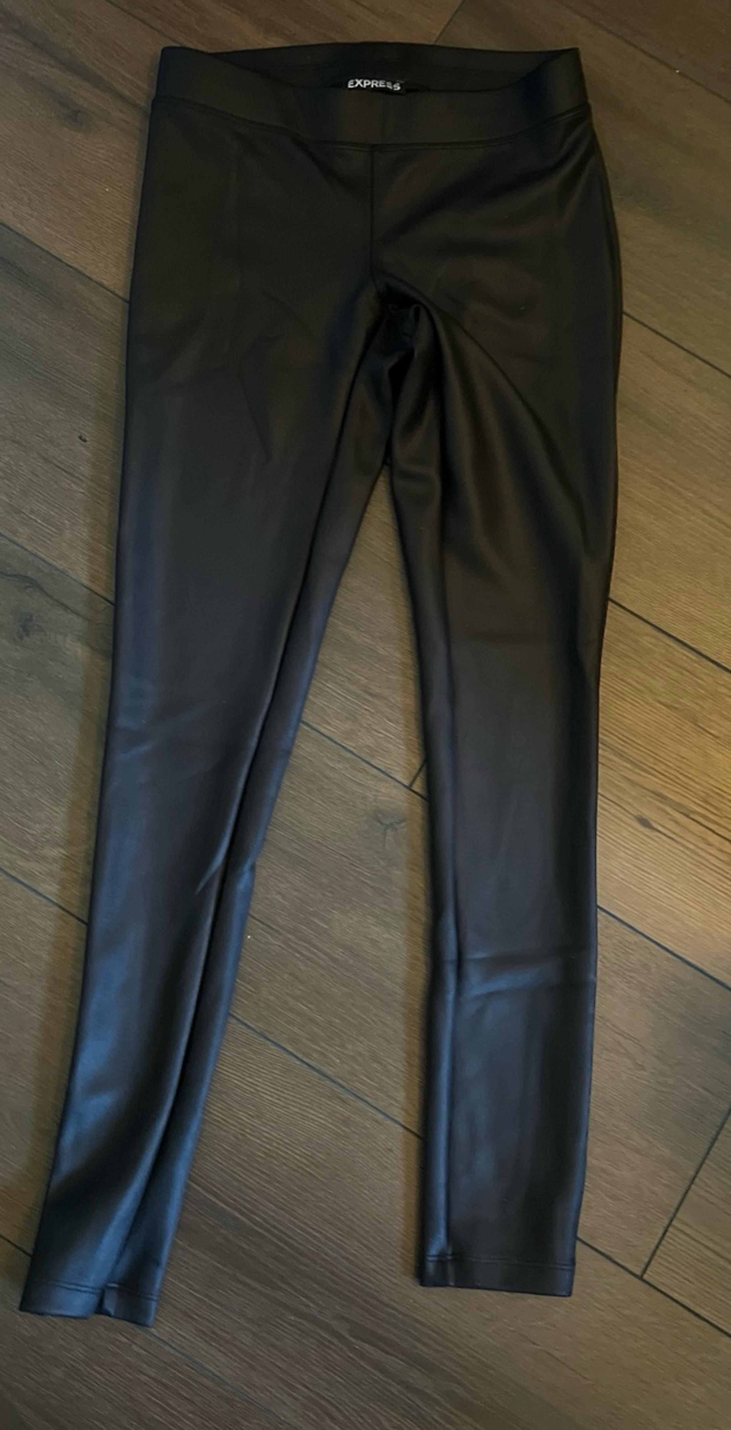 Express Pleather Leggings XS