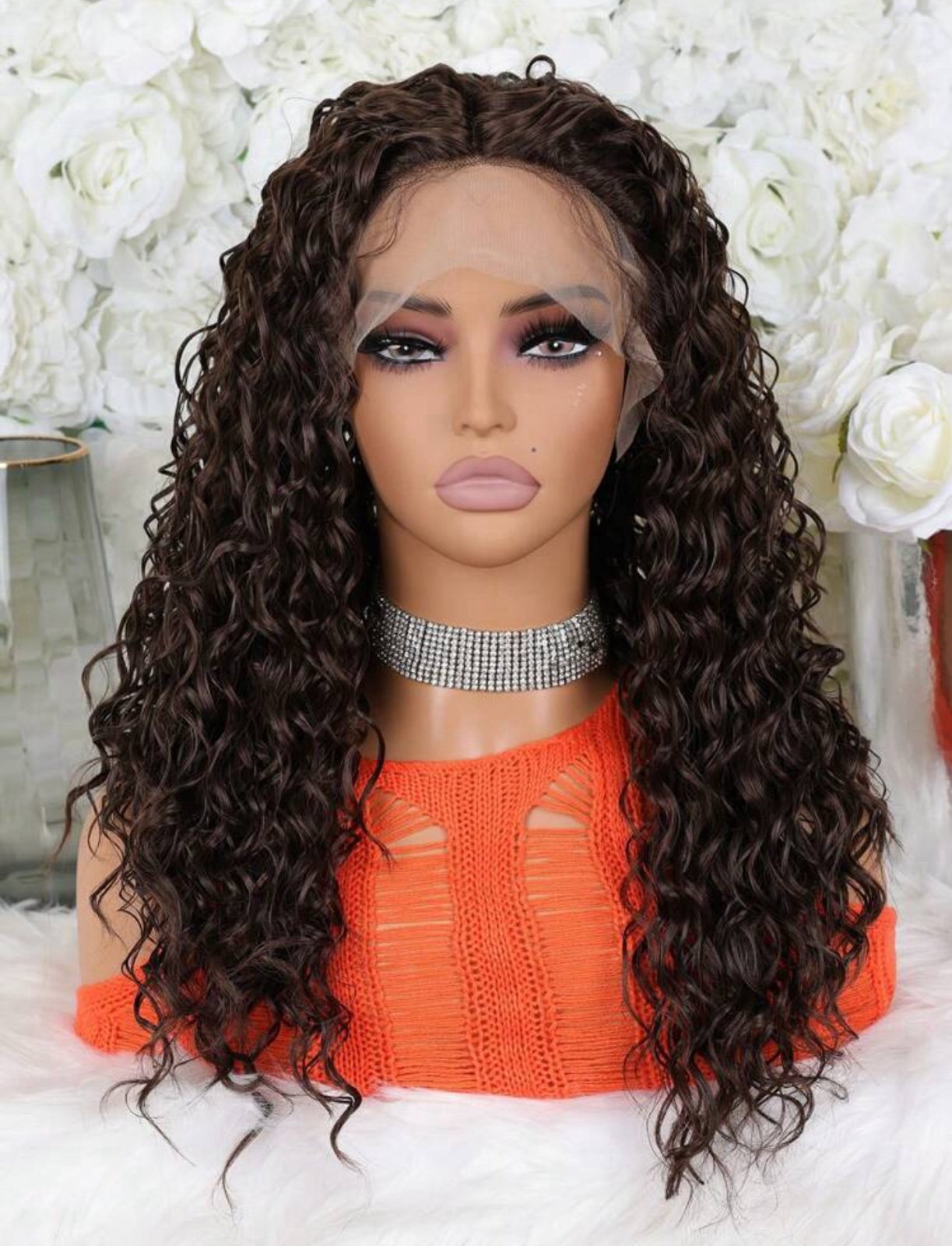 New Kinky Curls Hair Wig