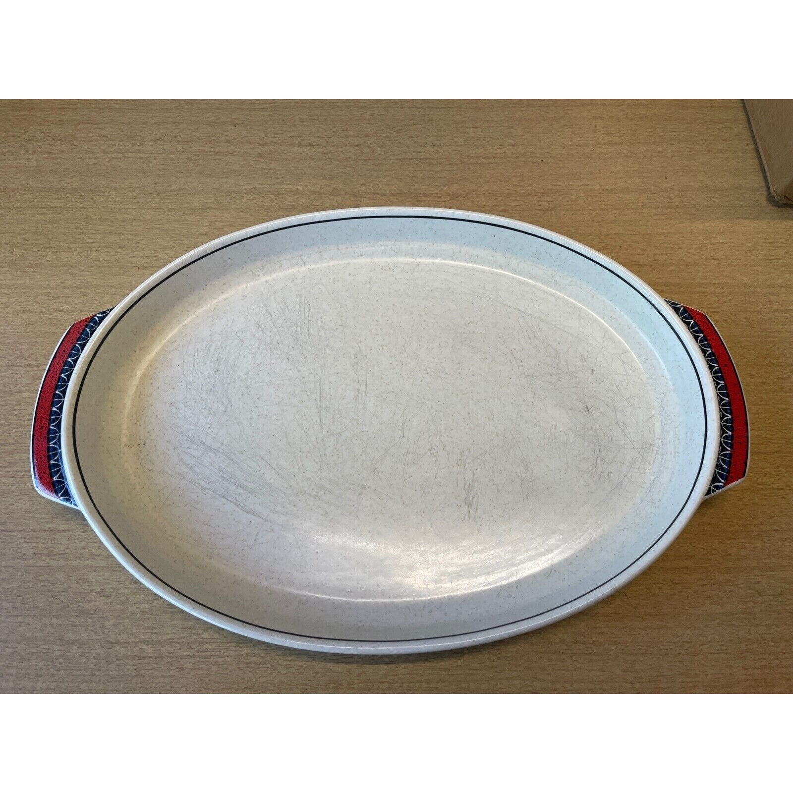 LENOX TEMPERWARE STACCATO Very Hard To Find 15” Serving Platter