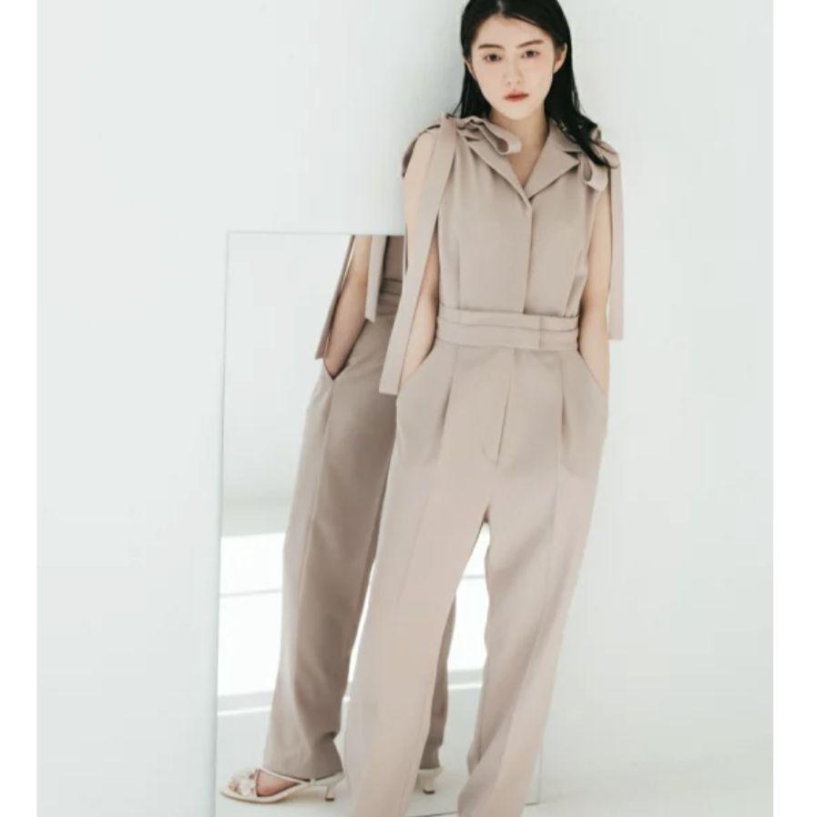 JILL by JILL STUART Shoulder Ribbon Jumpsuit