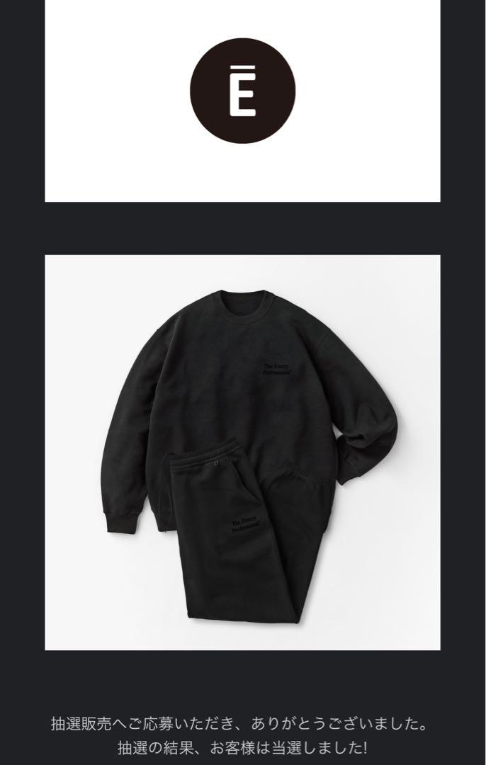 25SS ENNOY Professional Crew Sweat Set