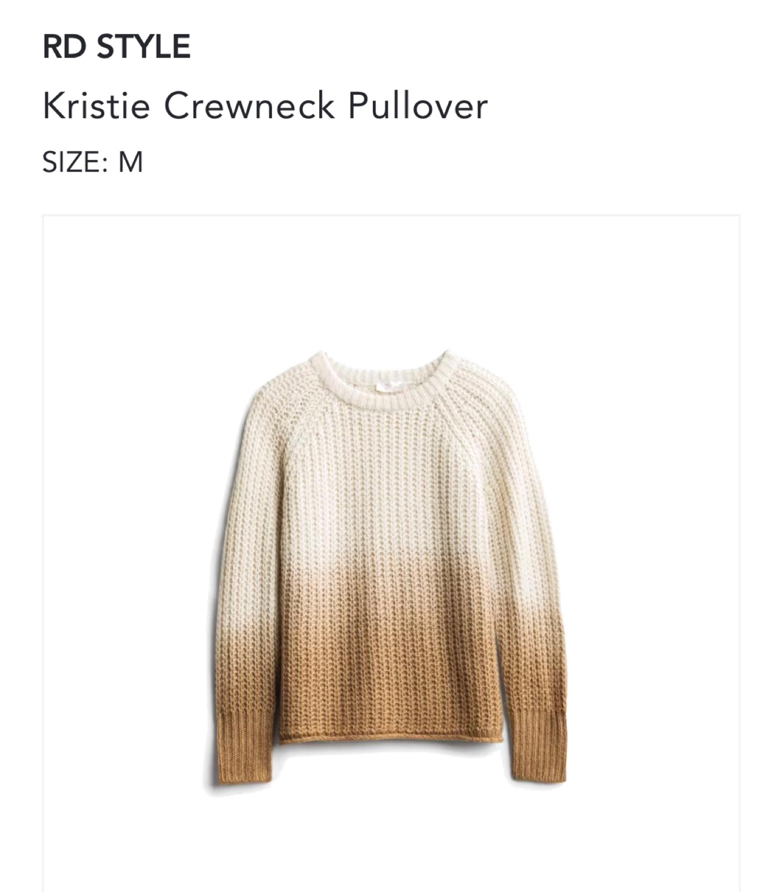 RD STYLE crewneck sweater