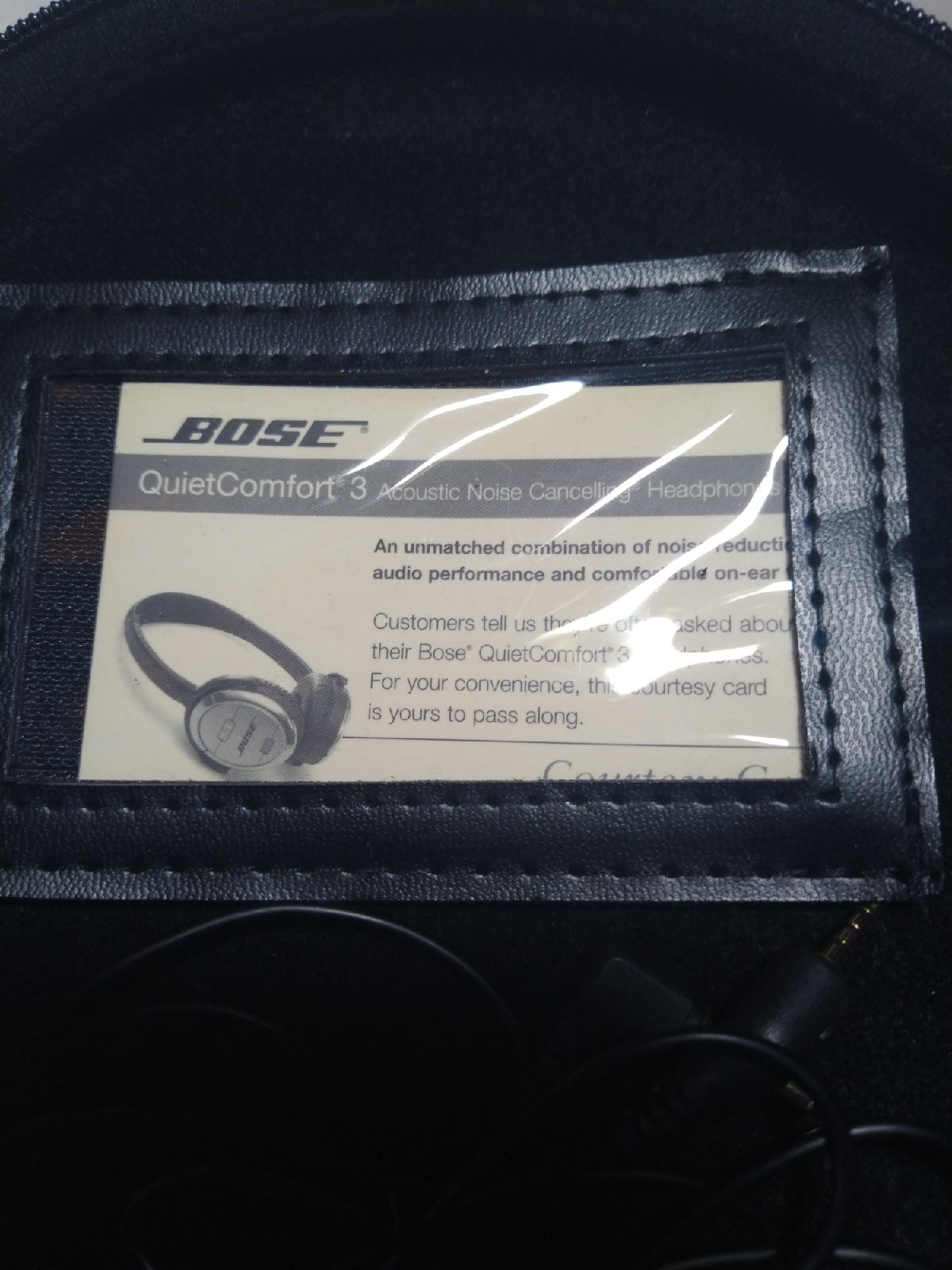 Bose Quiet Comfort 3