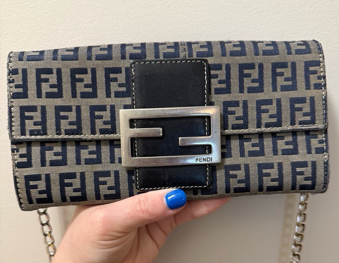 Authentic Fendi Long Wallet