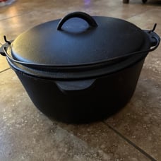 # 12 DUTCH OVEN WITH LID FLAT BOTTOM CHINA