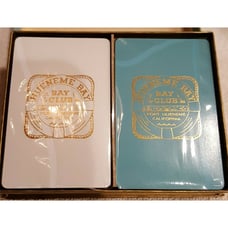 Port Hueneme Bay Club Playing Cards w Box in Cello Sealed Tax Stamps