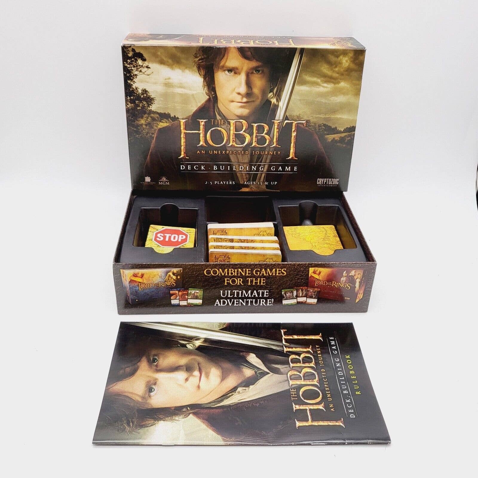 Cryptozoic The Hobbit Deck Building Game COMPLETE and in great condition.