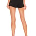 Superdown Melanie Split Front Skort in Black