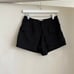 Superdown Melanie Split Front Skort in Black