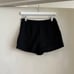 Superdown Melanie Split Front Skort in Black